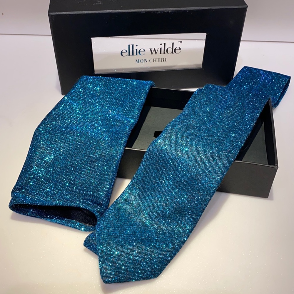 NWT Ellie Wilde Glitter Tie